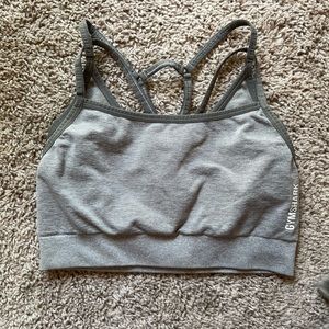 grey gymshark sports bra